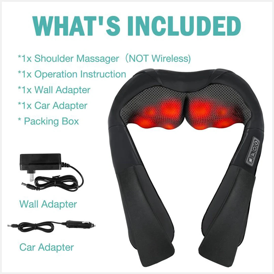 Adjustable Multi-Functional Heated Full-Body Massager