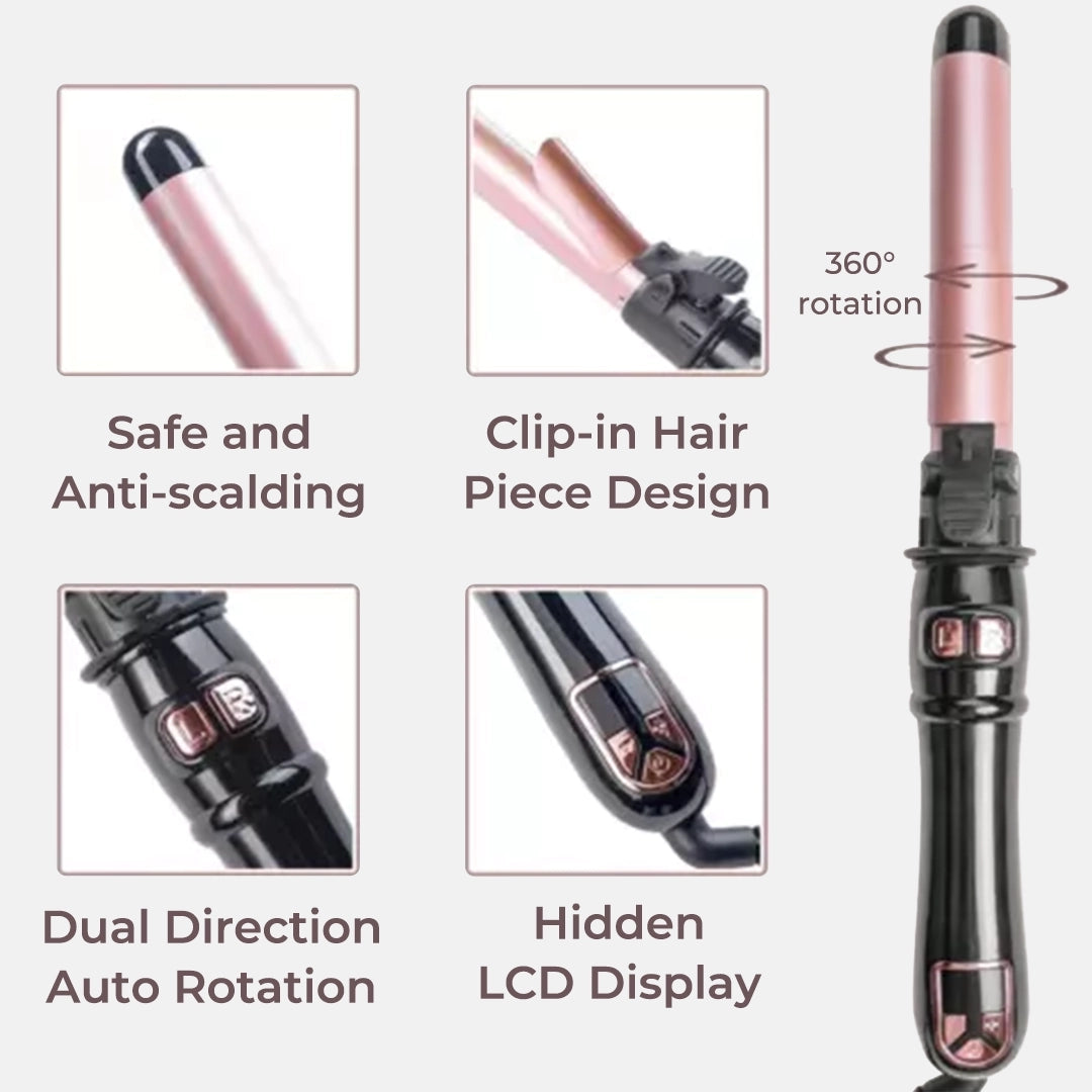 Pro Auto Rotating Curling Iron | Dual-Direction