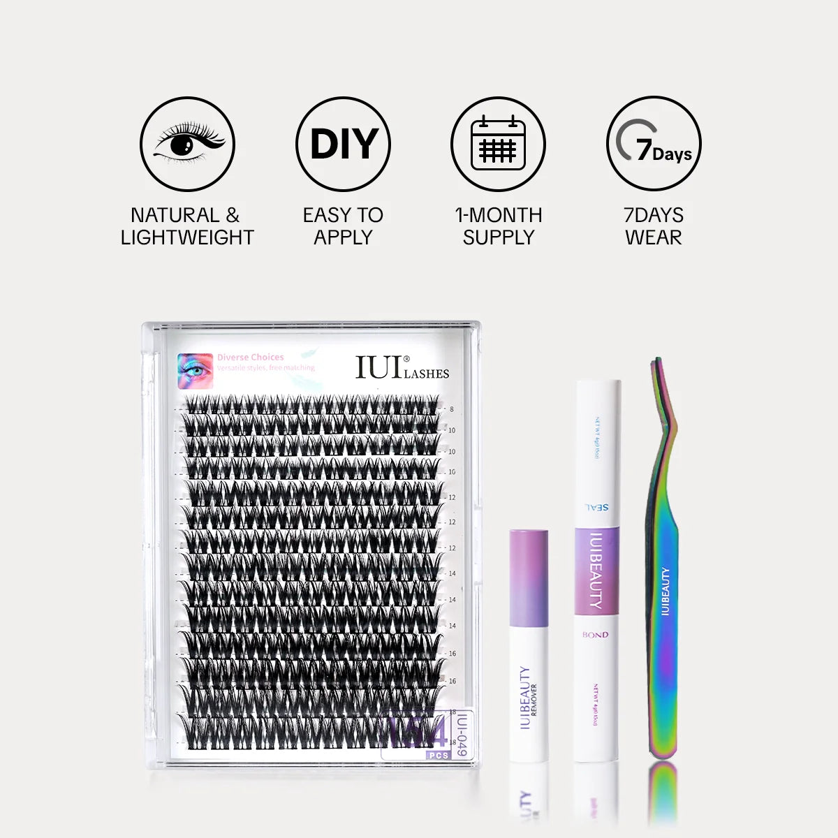 Waterproof Summer Lash Kit – Perfect for Travel & Swimming