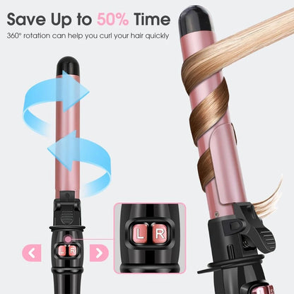 Pro Auto Rotating Curling Iron | Dual-Direction