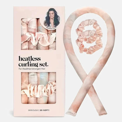 Satin Heatless Hair Curler Set