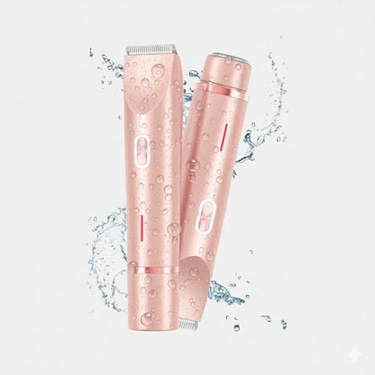 2-in-1 Painless Bikini Hair Trimmer