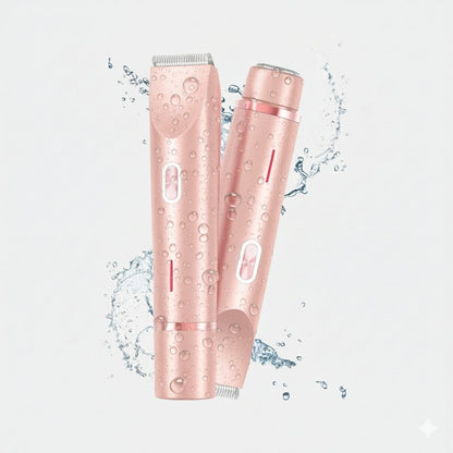 2-in-1 Painless Bikini Hair Trimmer