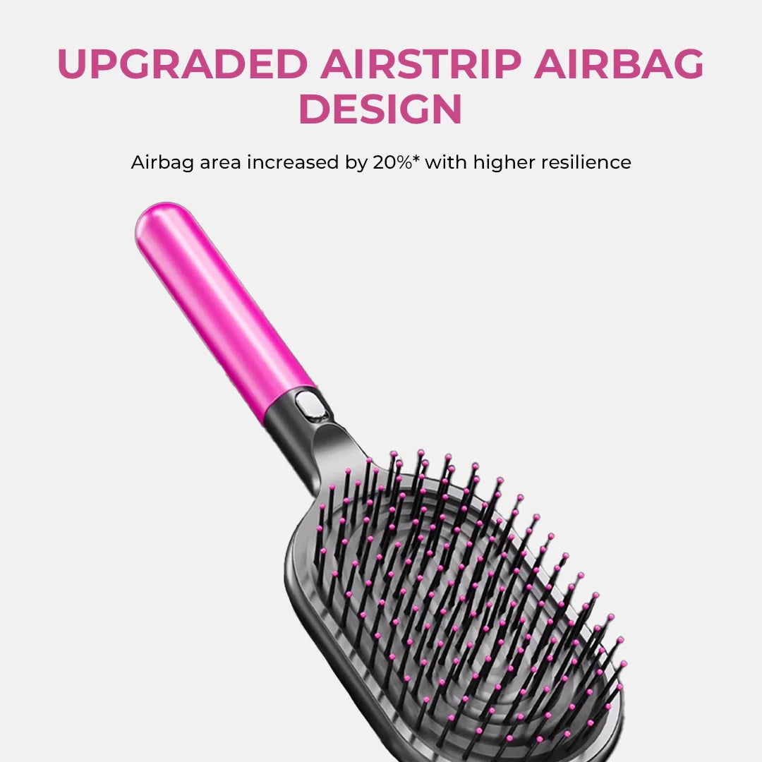 Pro Anti-Static Long Hair Cushion Brush