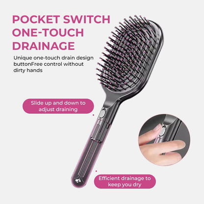 Pro Anti-Static Long Hair Cushion Brush