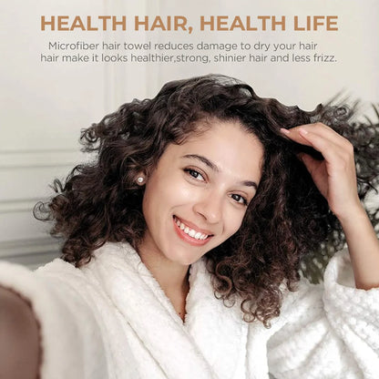 Drying Hair Wrap Towels