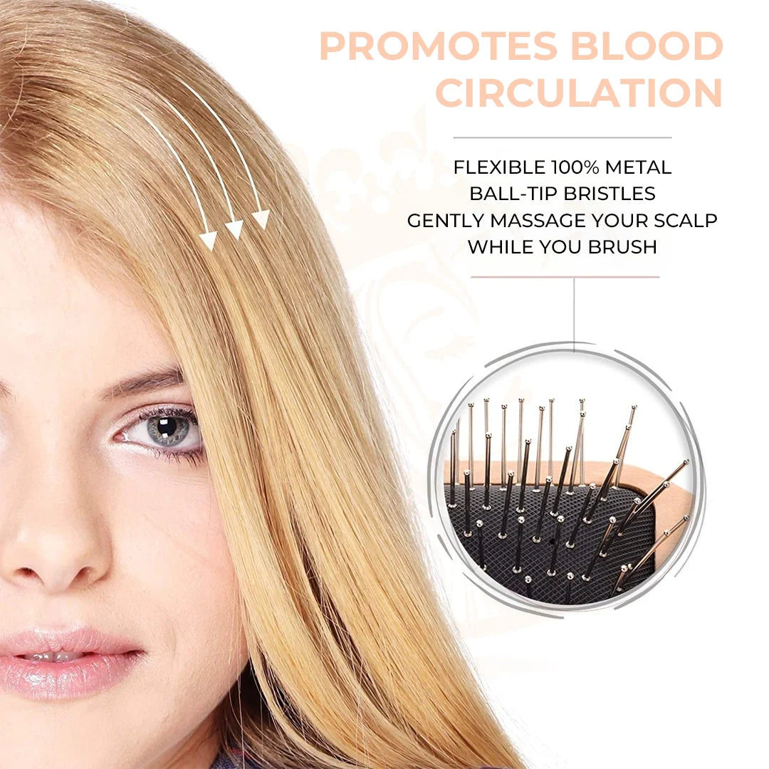 SteelPin Air-Cushion Scalp Brush