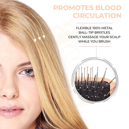 SteelPin Air-Cushion Scalp Brush