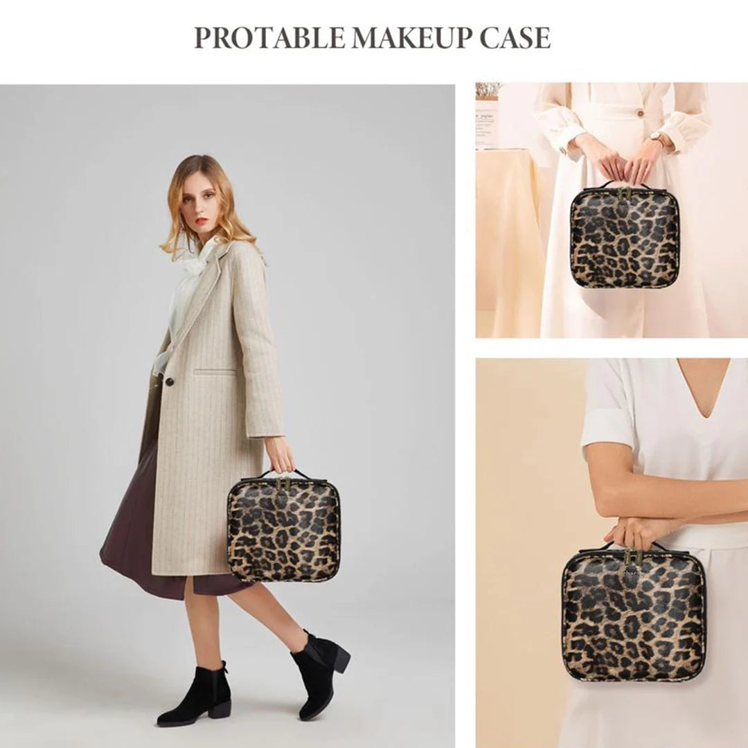 IUIBeauty 3-in-1 LED Vanity Makeup Bag with Mirror