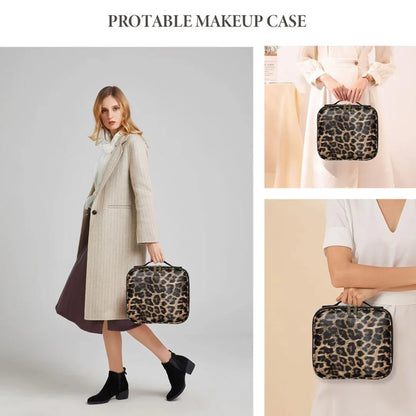 IUIBeauty 3-in-1 LED Vanity Makeup Bag with Mirror