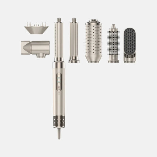 8-in-1 Professional Hot Air Hair Styler & Blow Dryer Brush