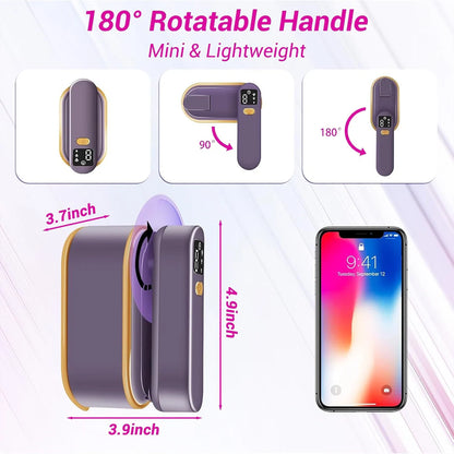 2-in-1 Steamer & Iron – Portable, Fast Heat-Up, Travel Size