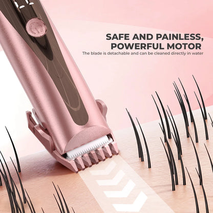 2-in-1 PRO Dual-Head Hair Trimmer with LED Battery Display