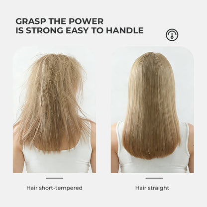 2-in-1 Sleek Sweep lonic Hair Straightener Brush